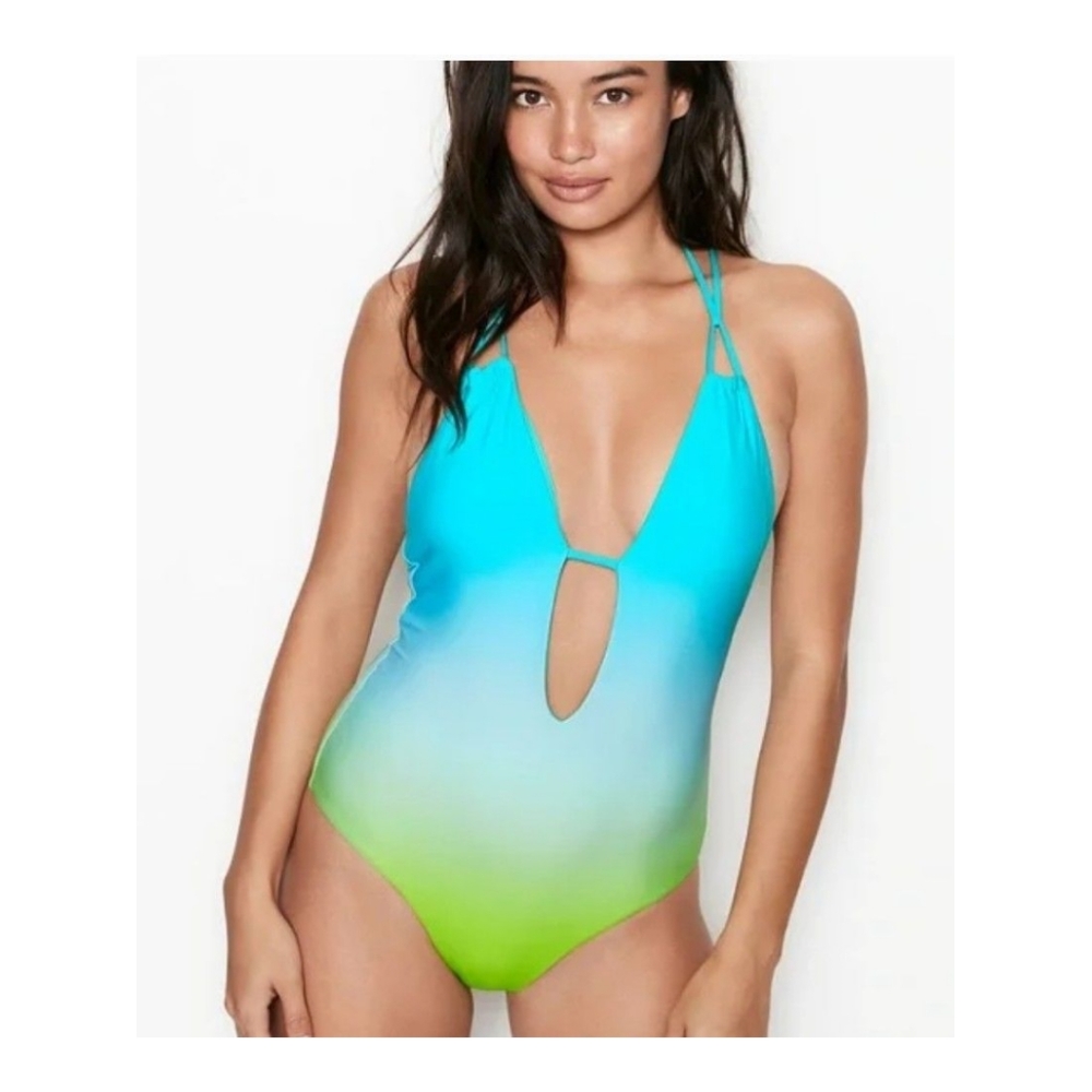 NWOT Victoria Secret Strappy V-Plunge One Piece Small & Large